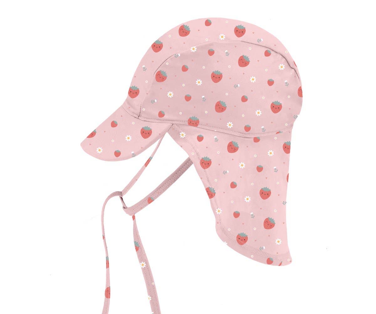 Strawberry Beach Hat | UV Protection Baby Sun Hat