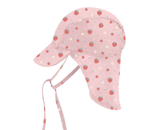 Strawberry Beach Hat | UV Protection Baby Sun Hat