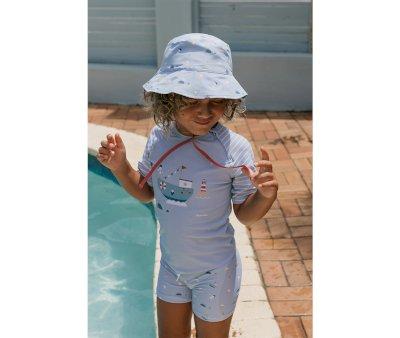 Fishing Boat Hat | Reversible Baby Sun Hat