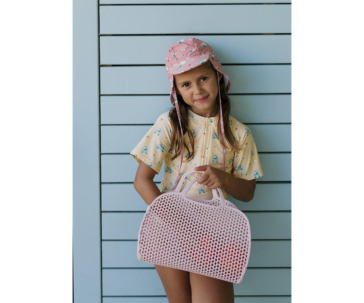 Strawberry Beach Hat | UV Protection Baby Sun Hat